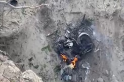 Indian Air Force's Jaguar Fighter Jet Crashes In Ambala, Pilot Ejects Safely Indian Air Force's Jaguar Fighter Jet Crashes In Ambala, Pilot Ejects Safely