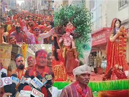 यहां भगवान राधा कृष्ण ने भक्तों के साथ खेली होली, 'संस्कारधानी' में 34 वर्षों मन रहा ऐसा रंगोत्सव