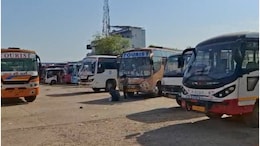 Rajasthan: मेहंदीपुर बालाजी मार्ग पर थमे निजी बसों के पहिए, अवैध जीप का संचालन बंद कराने को लेकर यूनियन की हड़ताल जारी