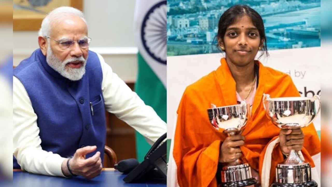 "Vanakkam, I'm Vaishali": Chess Grandmaster Takes Over PM's X Handle On International Women's Day