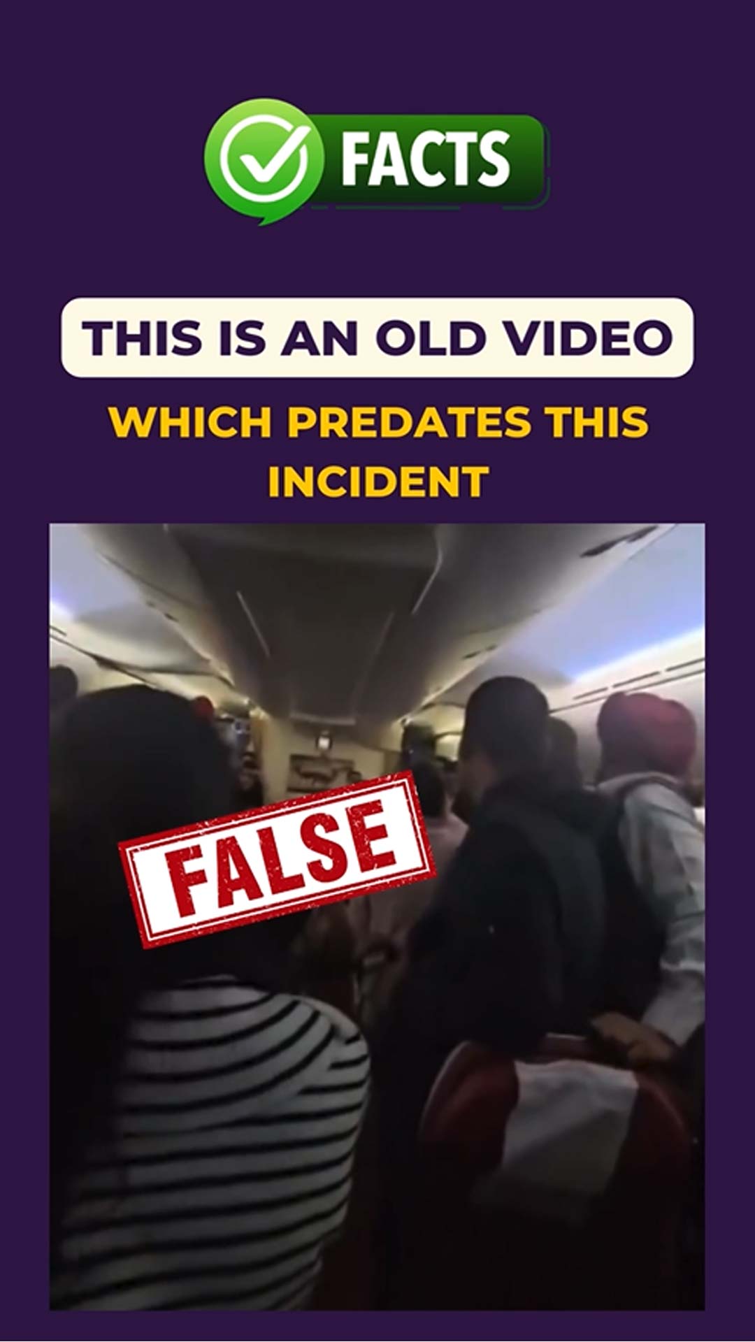 Fact Check: Old Video Shared As Visuals From Air India Flight Forced To Return To Chicago