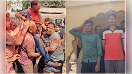 Jodhpur Police Holi: जोधपुर में कमिश्नर-एसपी ने होली खेली, दूर खड़े देखते रहे पुलिसकर्मी
