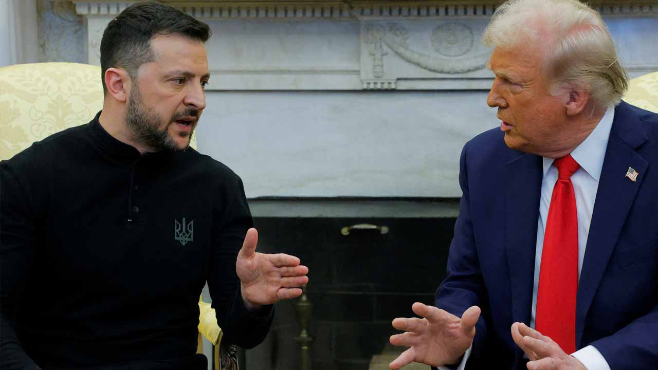 How World Reacted To Fiery Trump-Zelensky Exchange