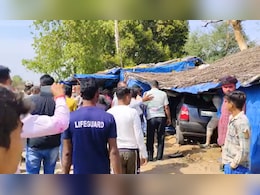धौलपुर में तेज रफ्तार कार ने बाइक सवार को मारी टक्कर, पति की मौत पत्नी और 2 बच्चे घायल धौलपुर में तेज रफ्तार कार ने बाइक सवार को मारी टक्कर, पति की मौत पत्नी और 2 बच्चे घायल