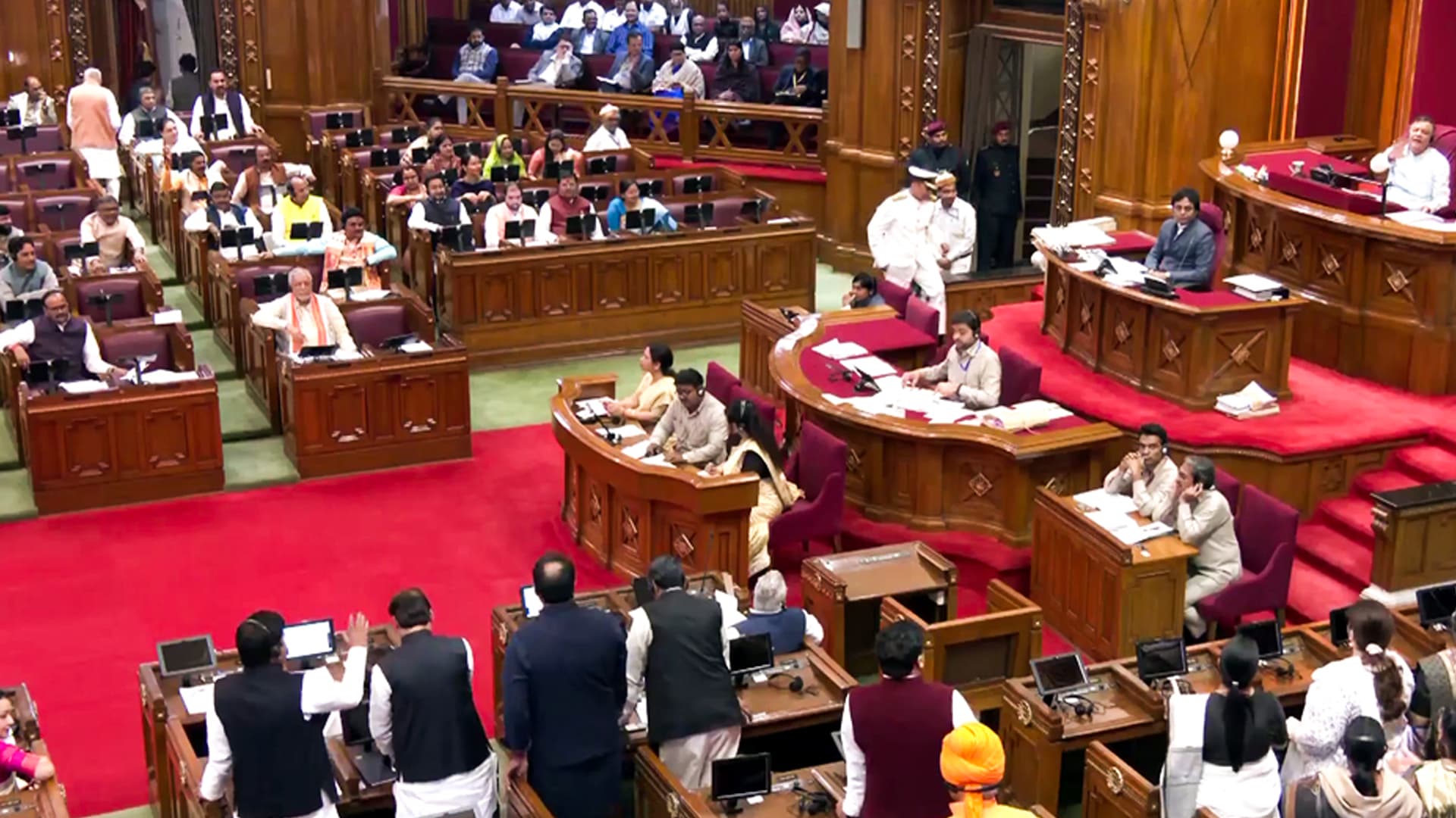 MLA Spits in Uttar Pradesh Assembly Building, Speaker Urges Members to Exercise Caution