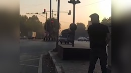 Video: Man Halts BMW In Middle Of The Road In Pune, Steps Out To Urinate