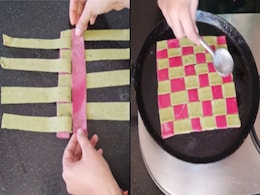 Watch: This Unique Green And Pink "<i>Chatayi</i> Paratha" Is Going Viral Online Watch: This Unique Green And Pink "<i>Chatayi</i> Paratha" Is Going Viral Online
