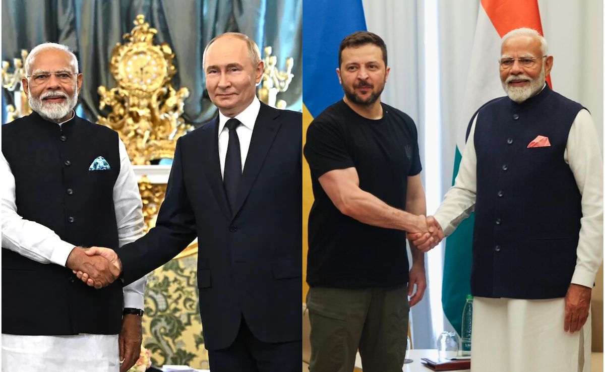 India Sends 3-Part Peace Plan To End Russia-Ukraine War. What's In It