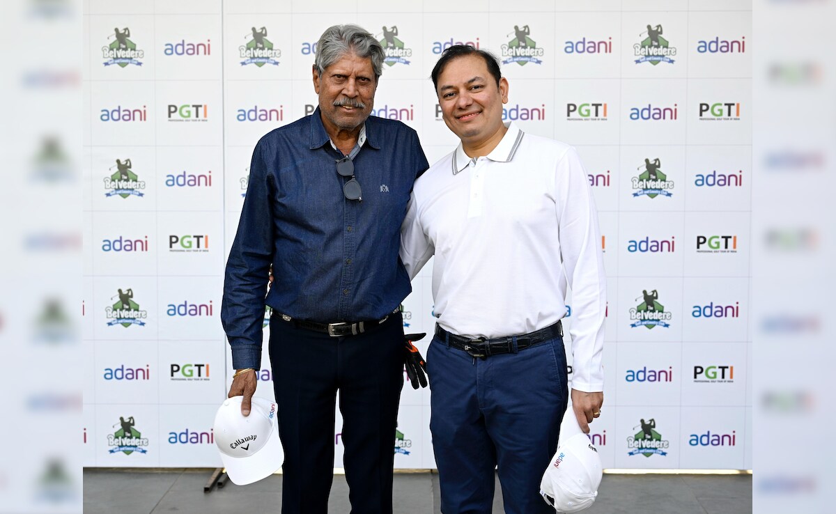 Kapil Dev, Pranav Adani Attend Launch Of Adani-PGTI Golf Training ...