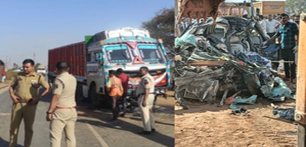 Road Accident: रायपुर में कार और ट्रक की जोरदार भिडंत, 5 लोगों की मौत, जानिए कैसे हुआ हादसा