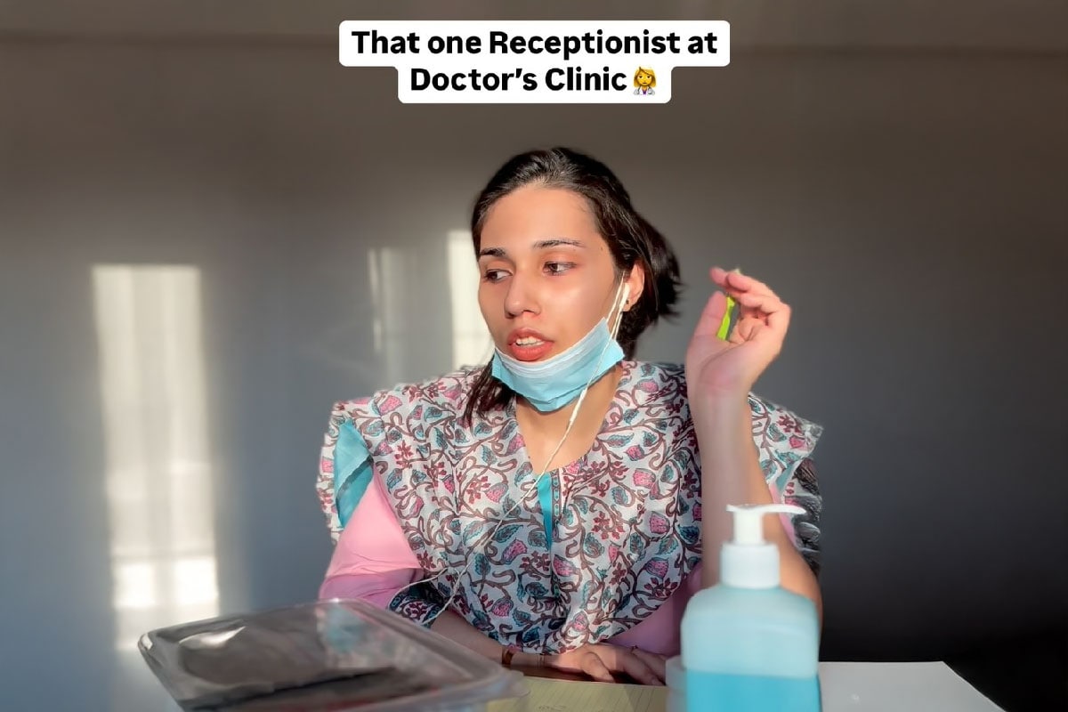 Saloni Gaur's Hilarious Take on The Bossy Receptionist at a Doctor's Clinic
