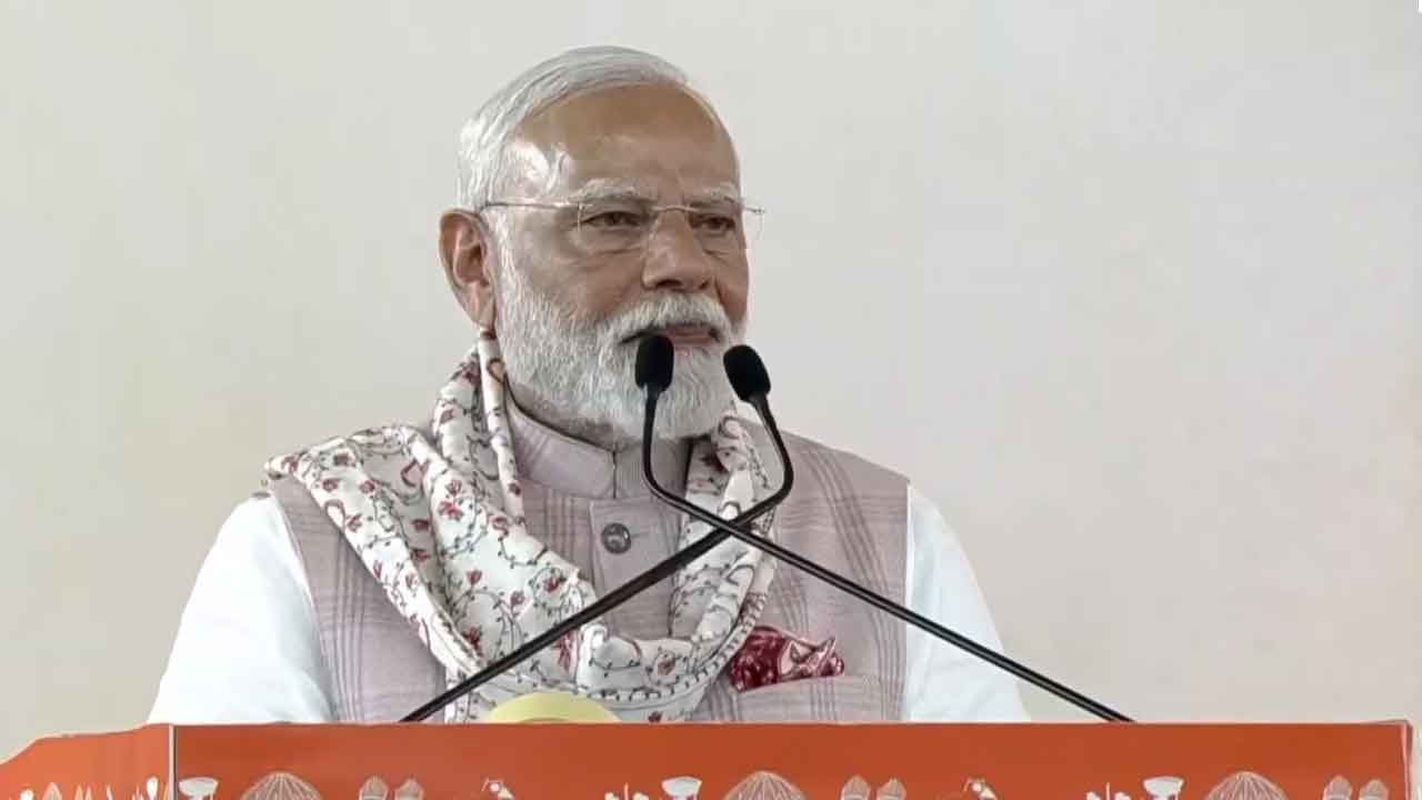 PM Modi Launches Development Works In Navsari, Gujarat