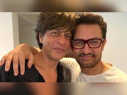 Crazy Viral: Aamir Khan Asks Shah Rukh Khan To Hide His Face From Paps. Watch Crazy Viral: Aamir Khan Asks Shah Rukh Khan To Hide His Face From Paps. Watch