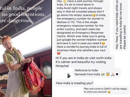 Viral Video Shows Travel Vlogger's Sweet Encounter With Indian Viewers
