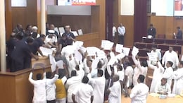 BJP vs Opposition At Odisha Assembly Over "Disrespect" To Biju Patnaik