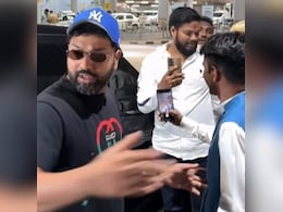 Rohit Sharma Loses Cool At Paparazzi Trying To Click Daughter Samaira's Picture - Video