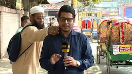 Watch: Stranger Fixes Bangladeshi Journalist's Collar During Live Reporting