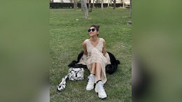 Mouni Roy Exudes Summer Chic Vibes In A White Crochet Dress