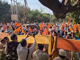 कुरुक्षेत्र : CM आवास के पास एनएचएम कर्मियाें का जबरदस्त प्रदर्शन, लाठीचार्ज में कई घायल