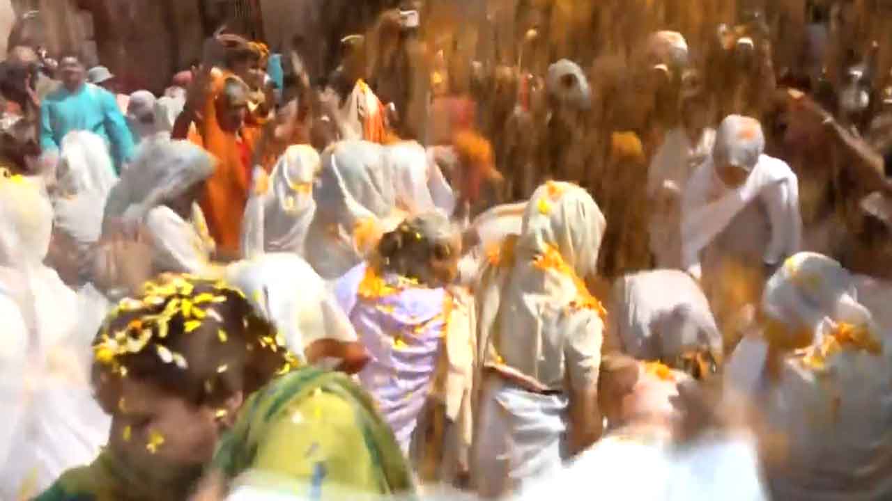 UP: Defying Tradition, Widows Celebrate Holi At Vrindavan