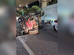 नोएडा में खौफनाक हादसा, थार की टक्कर से डिवाइडर का ग्रील तक टूटी, कार के भी उड़े परखच्चे