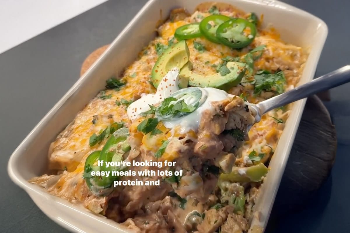 Arash Hashemi's High Protein Chicken Enchilada Bake: The Ultimate Meal Prep Hack!