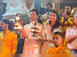 <i>Hai Jawani Toh Ishq Hona Hai</i>: Varun Dhawan, Pooja Hegde Begin Film's Shoot On A Spiritual Note <i>Hai Jawani Toh Ishq Hona Hai</i>: Varun Dhawan, Pooja Hegde Begin Film's Shoot On A Spiritual Note