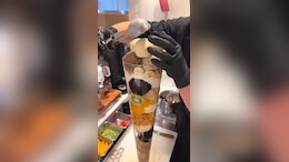 Harsh Goenka's Post Showing Massive Ice Cream Dessert Gets Internet Talking