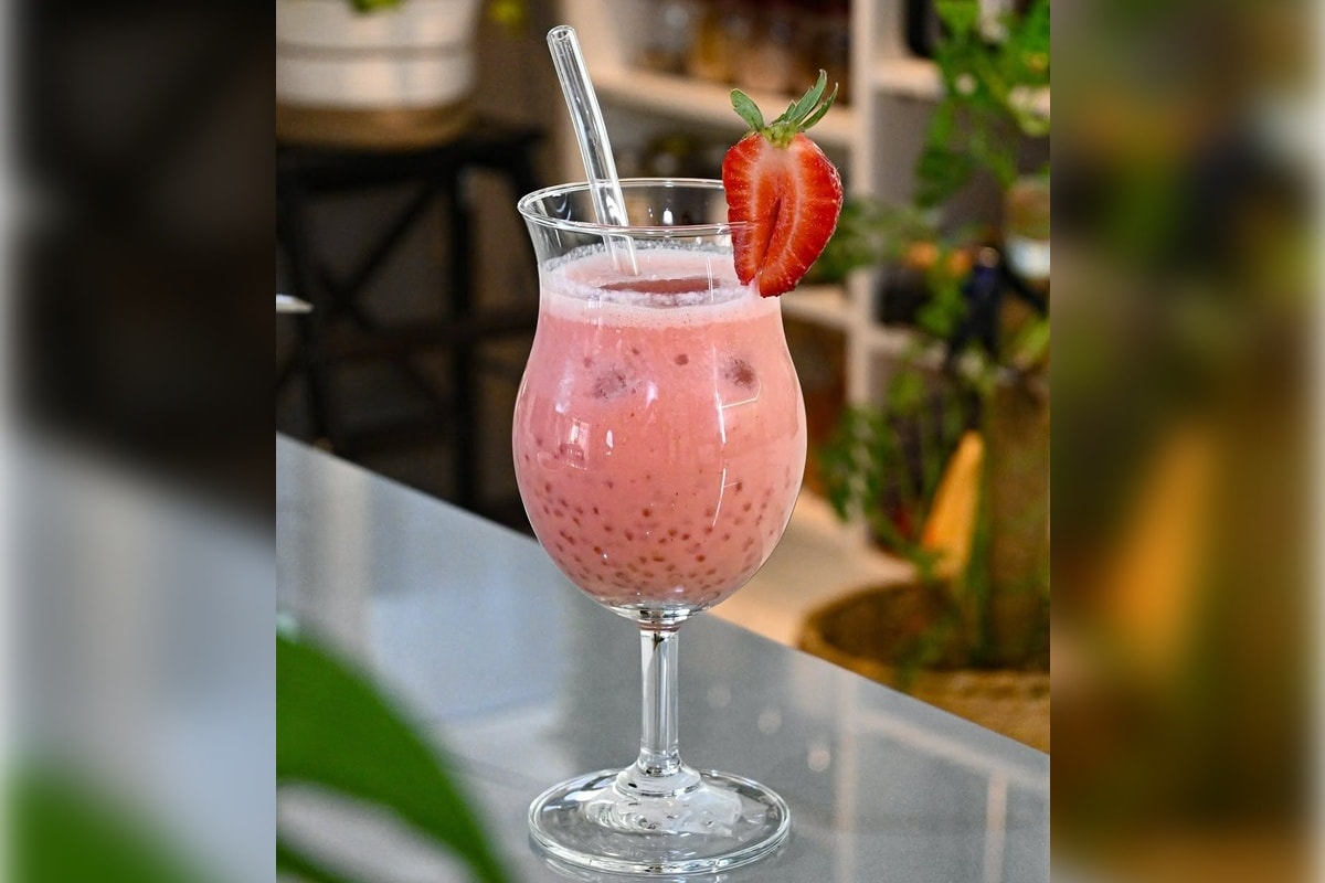 Nitya Hegde's Refreshing Strawberry Sago Drink: A Must-Try Summer Recipe!