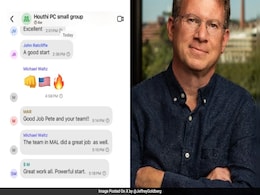 "No Classified Material" Sent In Yemen Chat Leak To Journalist: White House "No Classified Material" Sent In Yemen Chat Leak To Journalist: White House