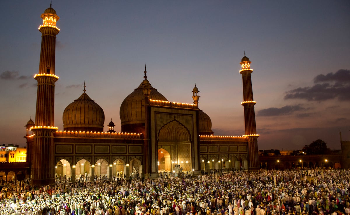 eid в Индия е грандиозно тържество обединяването на вярата културата