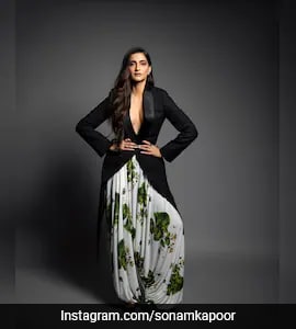 Sonam Kapoor Delivers Iconic Style In A Black Tail Coat And Floral ...
