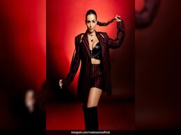 Malaika Arora Is Weekend Ready In A Blazer Set And Over The Knee Boots Malaika Arora Is Weekend Ready In A Blazer Set And Over The Knee Boots