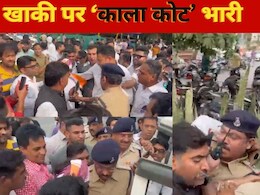 वकीलों ने की गुंडागर्दी !, पुलिस के साथ राह चलती जनता को भी पीटा, इंदौर में मचा खूब बवाल