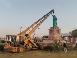 8 करोड़ में बने अजमेर के सेवन वंडर्स पार्क पर चला बुलडोजर, स्टैच्यू ऑफ लिबर्टी की मूर्ति भी हटाई 8 करोड़ में बने अजमेर के सेवन वंडर्स पार्क पर चला बुलडोजर, स्टैच्यू ऑफ लिबर्टी की मूर्ति भी हटाई