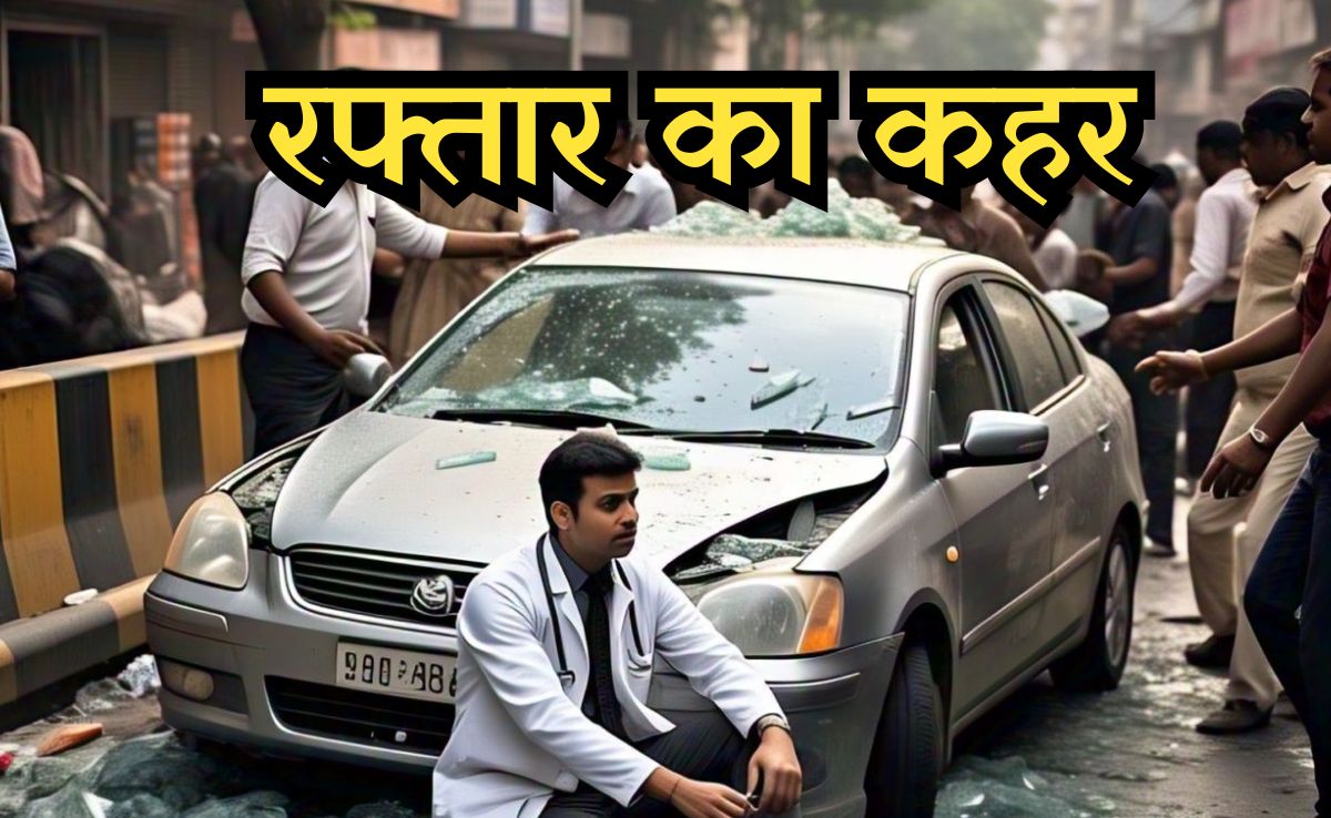 SUV में सवार होकर निकले थे 6 डाक्टर, पुलिया से टकराई कार, दो महिला चिकित्सकों की मौके पर मौत