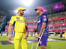 MS Dhoni Shares Heartwarming Moment With Rahul Dravid After IPL 2025 Match. Internet Can't Keep Calm