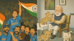 Sachin Tendulkar To PM Modi: Viral Ghibli Trend Grips Indian Personalities
