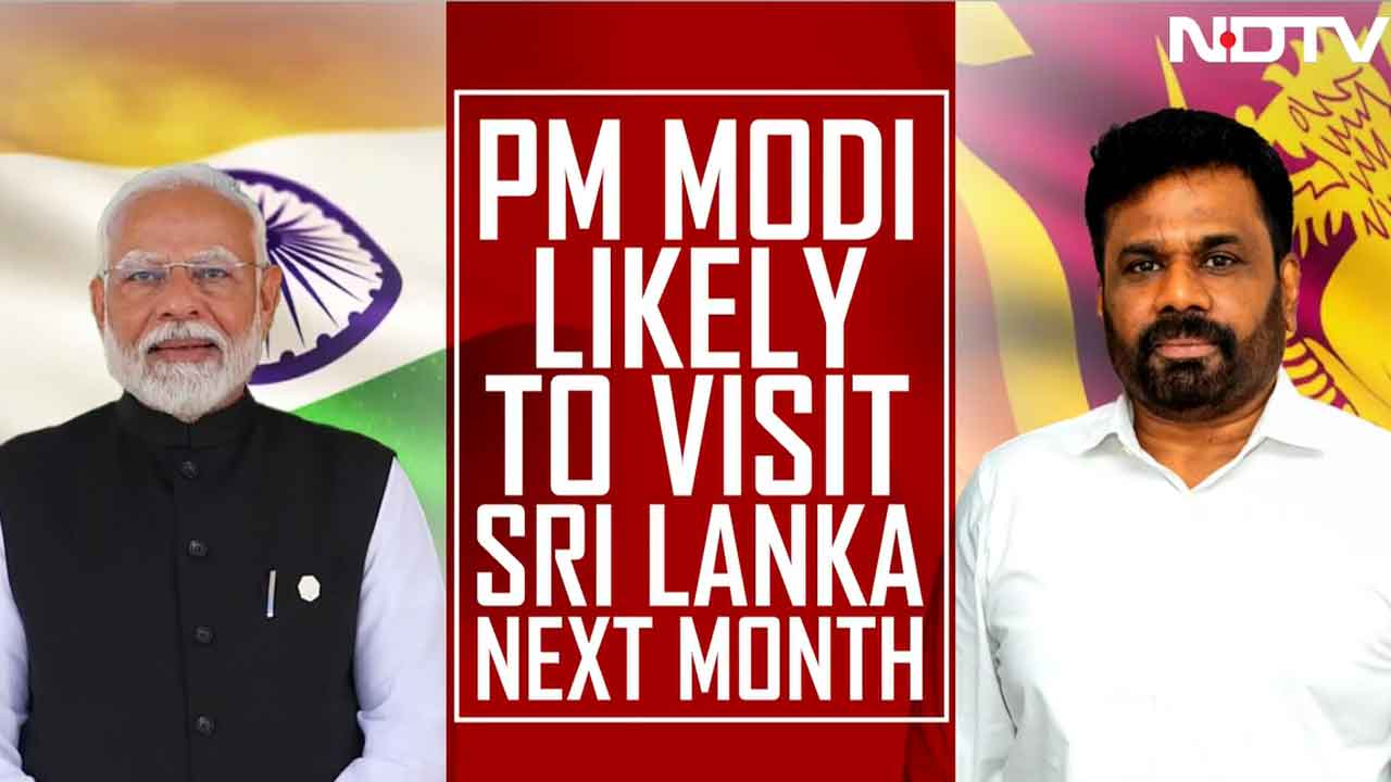 PM Modi Likely To Make Official Visit To Sri Lanka In April