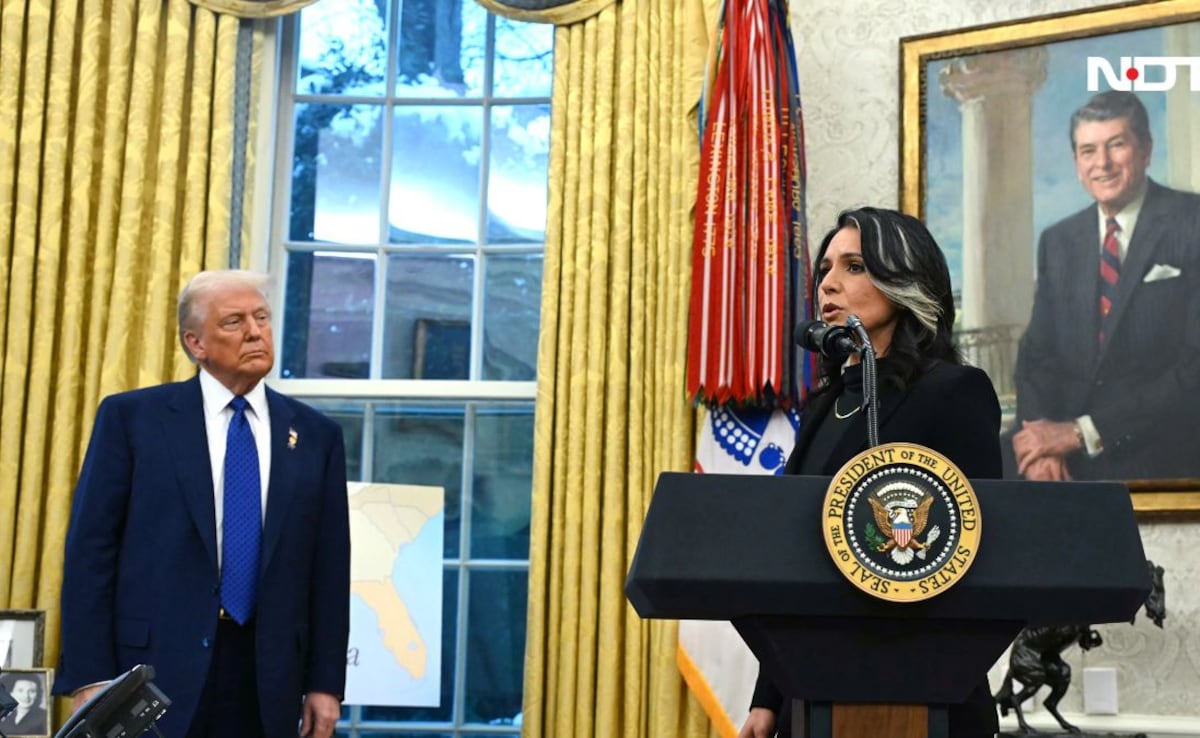 'Hottest In The Room': Trump Praises Intelligence Chief Gabbard Over 2016 Election Rigging Report