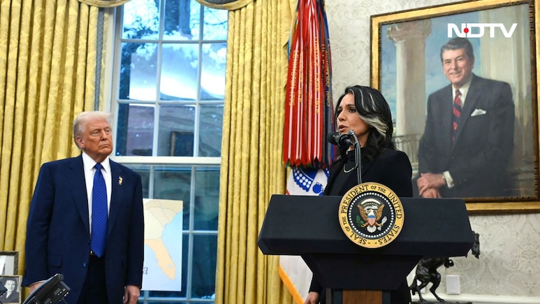 'Hottest In The Room': Trump Praises Intelligence Chief Gabbard Over 2016 Election Rigging Report