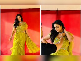 Shweta Tiwari's Ruffled <i>Saree</i> Is The Freshest Style Offering For Summer Shweta Tiwari's Ruffled <i>Saree</i> Is The Freshest Style Offering For Summer