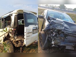 Accident In Rajasthan: अलवर में एक्सप्रेसवे पर टायर बदल रहे ASI को कार ने मारी भीषण टक्कर, पत्नी समेत दोनों की मौत 