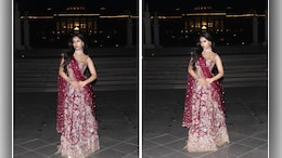 Nysa Devgan Is The Most Stylish Bridesmaid In A Stunning Rahul Mishra <i>Lehenga</i>