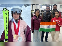 Kashmiri skiers: चीनइथल्या स्कीअर प्रशिक्षणासाठी काश्मिरच्या मुलींची निवड Kashmiri skiers: चीनइथल्या स्कीअर प्रशिक्षणासाठी काश्मिरच्या मुलींची निवड