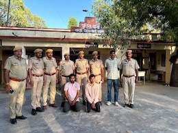 पाली पुलिस की बड़ी कार्रवाई, ATM लूटने वाली गैंग के 2 बदमाश गिरफ्तार; पैसे निकलने की जगह लगाते काली पट्टी