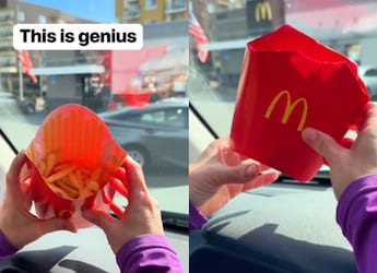Watch: Woman's Tip To Seal McDonald's French Fries Pack Leaves Internet Disappointed Watch: Woman's Tip To Seal McDonald's French Fries Pack Leaves Internet Disappointed
