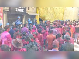 यूपी के संभल में कड़ी सुरक्षा के बीच शांतिपूर्ण मनाई गई होली, पारंपरिक 'चौपाई का जुलूस' भी निकला यूपी के संभल में कड़ी सुरक्षा के बीच शांतिपूर्ण मनाई गई होली, पारंपरिक 'चौपाई का जुलूस' भी निकला