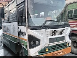 Himachal Buses Attacked, Defaced With Pro-Khalistan Graffiti In Punjab Himachal Buses Attacked, Defaced With Pro-Khalistan Graffiti In Punjab