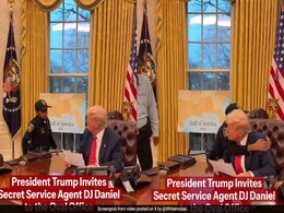 Watch: 13-Year-Old Secret Service Agent's "Big Hug" For Donald Trump Watch: 13-Year-Old Secret Service Agent's "Big Hug" For Donald Trump